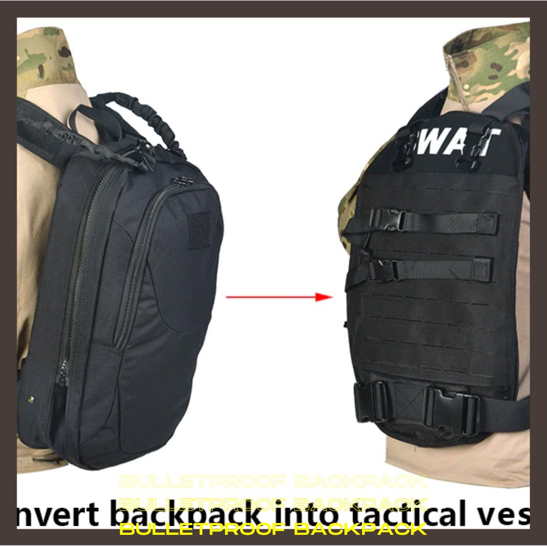 Tactical Ballistic Backpack Concealed Armor Rapid Response Pack ...