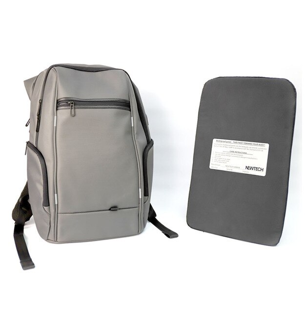 NIJ IIIA Level Bulletproof Backpack Large capacity Bulletproof Insert Plate Panel Bags for Safety Body - Bulletproof Backpack