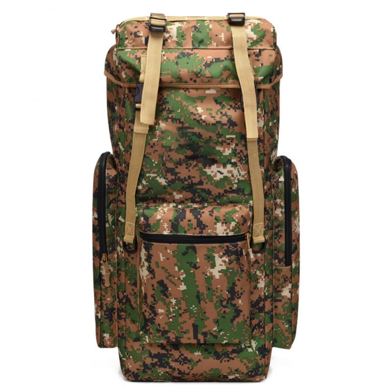 40L 76L Backpack Waterproof Large Capacity Outdoor Sports Mountaineering Zipper Bag Oxford Spinning Bag Military Rucksacks - Bulletproof Backpack