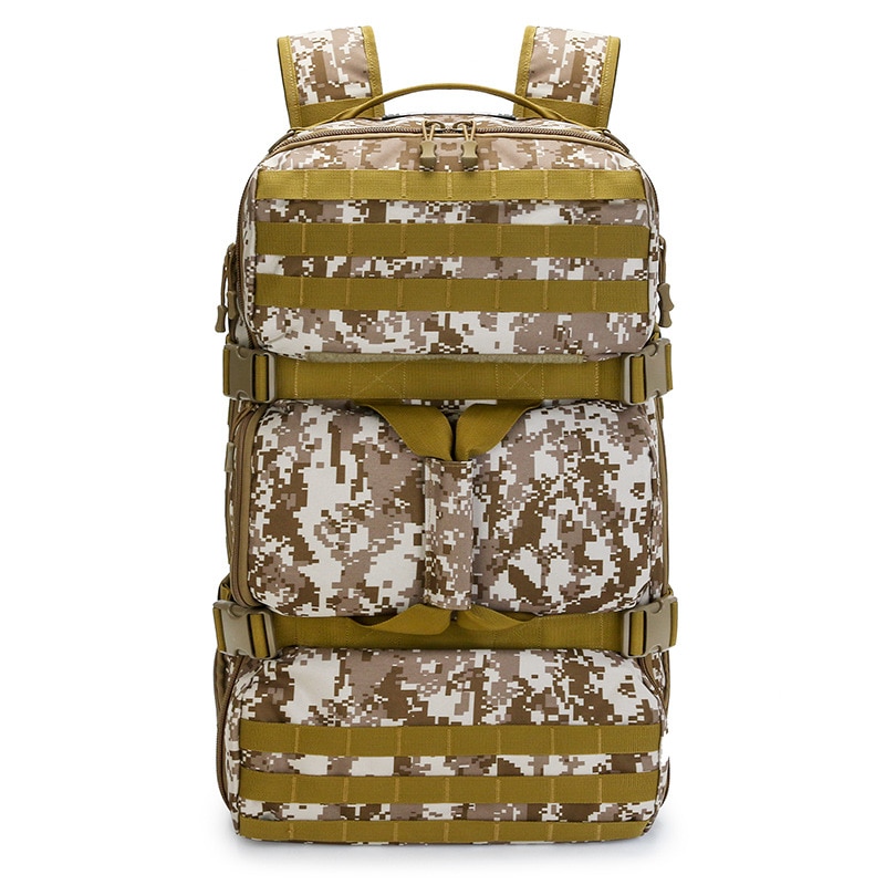Large Capacity Camouflage Tactical Backpack Waterproof Men s Army Backpacks Hike Camping Backpack Outdoor Mountaineering Bag 1 - Bulletproof Backpack