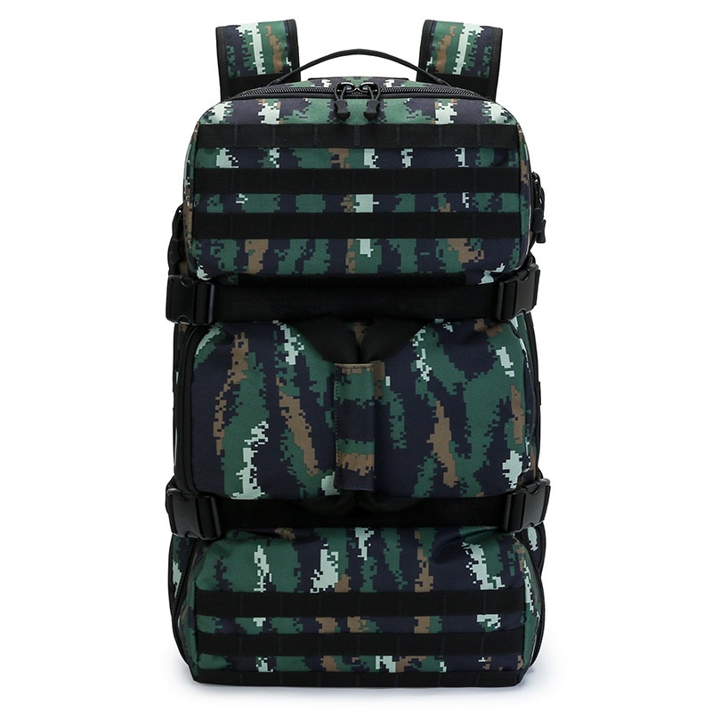 Large Capacity Camouflage Tactical Backpack Waterproof Men s Army Backpacks Hike Camping Backpack Outdoor Mountaineering Bag 5 - Bulletproof Backpack
