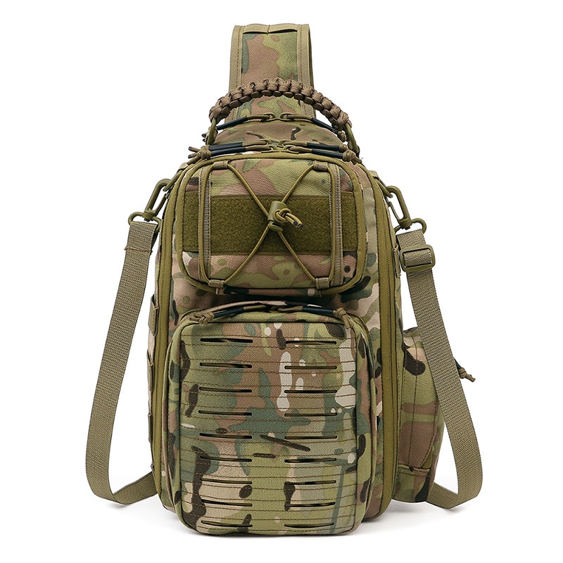 New Tactical Backpack Military Army Laser Molle Sling Shoulder Chest Bag Men s Outdoor Hunting Travel - Bulletproof Backpack