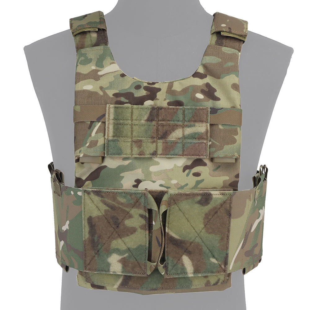 Tactifans LV119 Plate Carrier Vest Setup Front Rear Overt Bag Elastics Cummerbund Triple Magazine Pouch YKK - Bulletproof Backpack